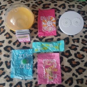 NIB Miniverse Food Create Your Own Lime Jello Cups Everything included DIY